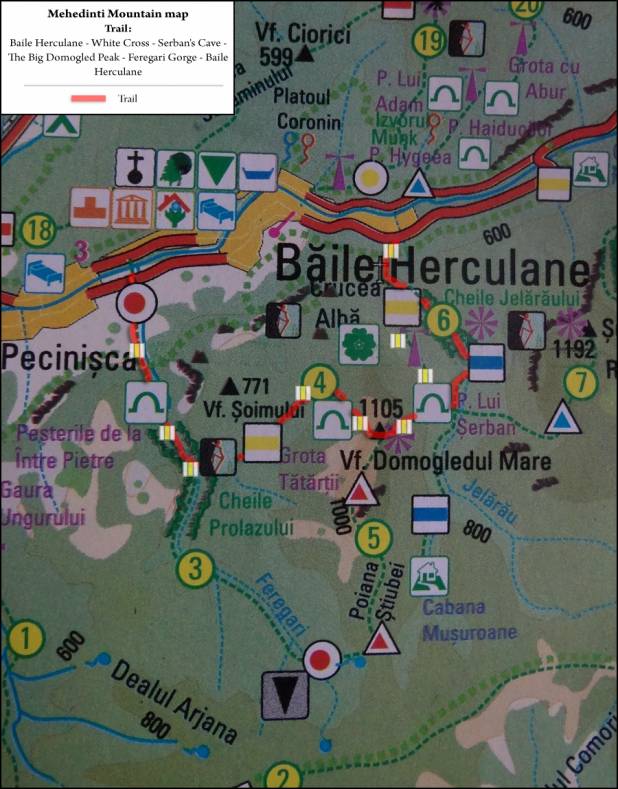 Mehedinti Mountain map_1