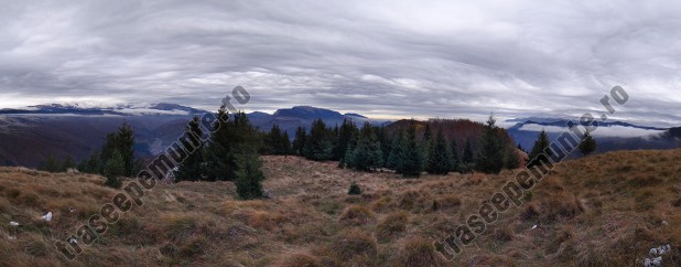 Panorama - Varful Piatra Dragoslavele